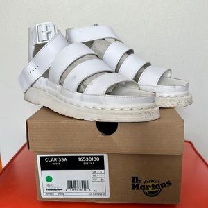 Doc Martens Clarissa sandals. White. size 38